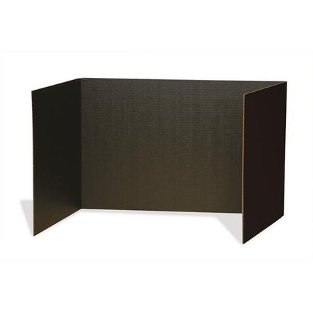 PACON CORPORATION Pacon PAC3791BN 48 x 16 in. Black Privacy Boards - 4 per Pack - Pack of 2 PAC3791BN